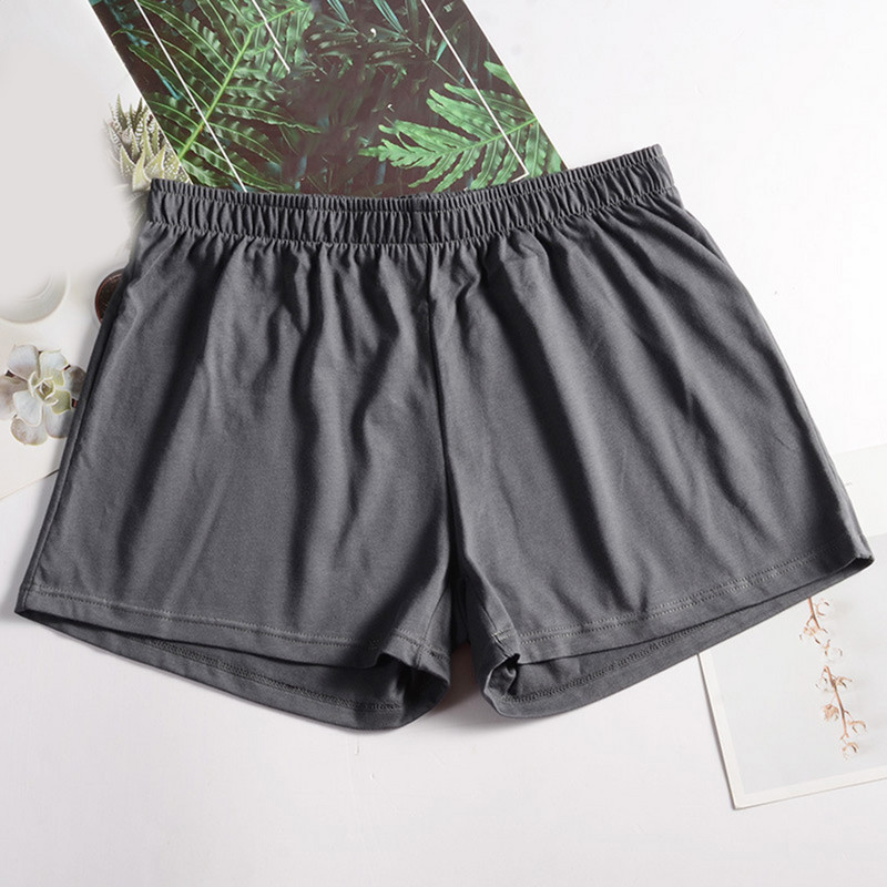 Boxeri din bumbac pentru bărbați Husă de mărime mare Lenjerie de corp Trunchi cu talie mijlocie Slip super moale largi Pantaloni scurți de sport, casual
