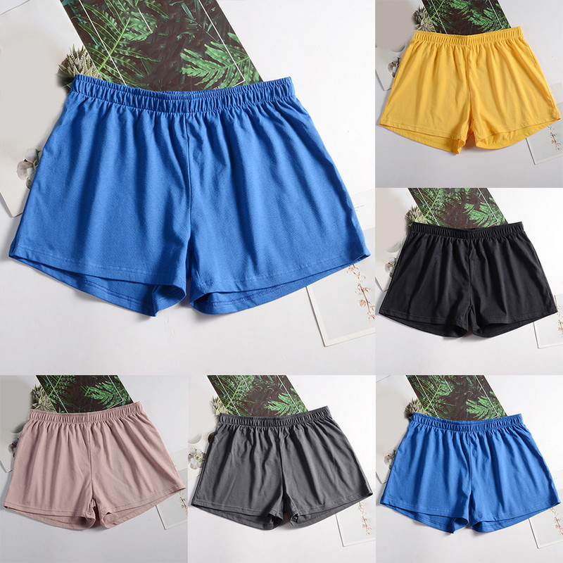 Boxeri din bumbac pentru bărbați Husă de mărime mare Lenjerie de corp Trunchi cu talie mijlocie Slip super moale largi Pantaloni scurți de sport, casual