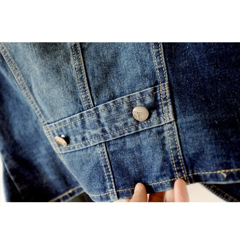 Ženska traper prsluk jakna proljeće i jesen 2023. Novi široki ženski kaput bez rukava izgleda tanki, ležerna ženska kaubojska majica bez rukava