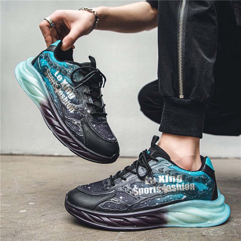 2023 Nové jarné šnurovacie priedušné tenisky pre mužov, ležérne vonkajšie, protišmykové, pohodlné, všestranné, plytké, vulkanizované topánky