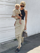 2023 Toamna High Street Fuste Lungi Femei Vară Talie Înaltă Bodycon Sexy Fusta Maxi Ridată Neregulat Despicat Fuste Creion Y2K