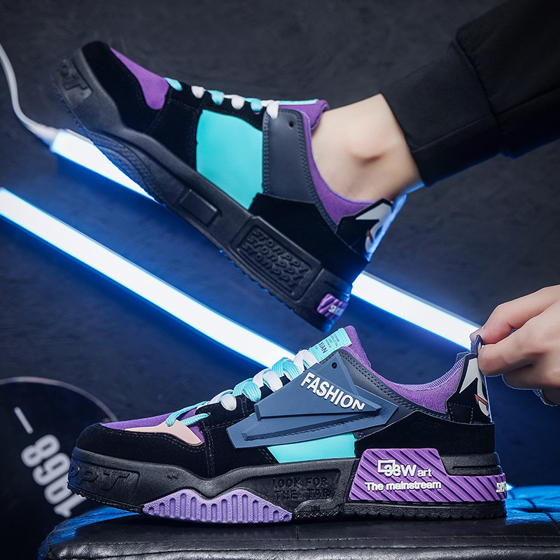 Muške cipele Nove modne tenisice za muškarce Udobne lagane cipele za slobodno vrijeme Obuća za hodanje na otvorenom Velike veličine Muške vulkanizirane cipele