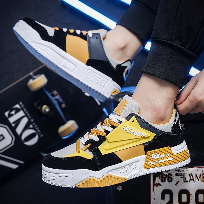 Muške cipele Nove modne tenisice za muškarce Udobne lagane cipele za slobodno vrijeme Obuća za hodanje na otvorenom Velike veličine Muške vulkanizirane cipele