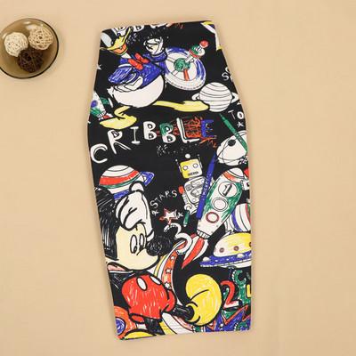 50% REDUCERE La reducere de vară Fuste lungi creion de damă cu talie înaltă fuste slim bodycon vintage magazin oficial jupe coreean Falda Y2K