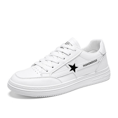 Proljetne, ležerne, okrugle vrhove, ravne donje strane, modne na vezanje, neklizajuće, dezodoransne, udobne, prozračne, svestrane muške tenisice