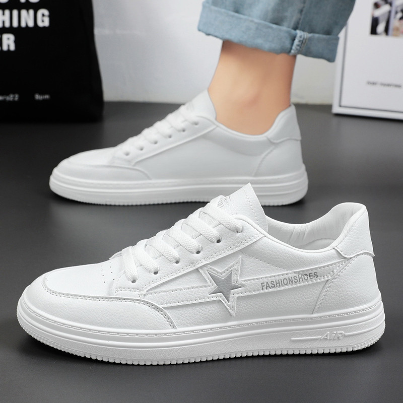 Proljetne, ležerne, okrugle vrhove, ravne donje strane, modne na vezanje, neklizajuće, dezodoransne, udobne, prozračne, svestrane muške tenisice