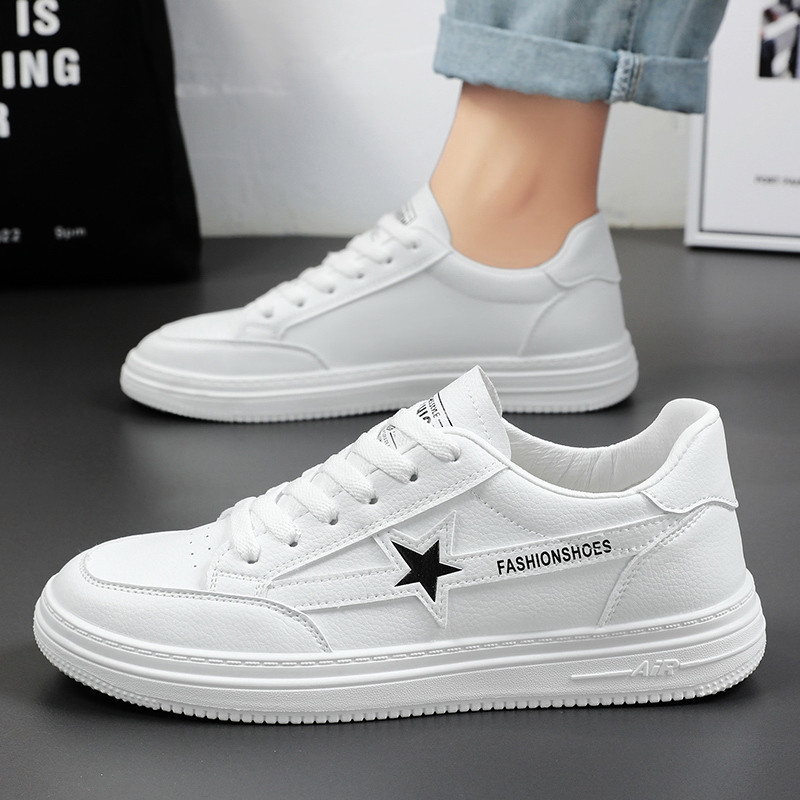 Proljetne, ležerne, okrugle vrhove, ravne donje strane, modne na vezanje, neklizajuće, dezodoransne, udobne, prozračne, svestrane muške tenisice