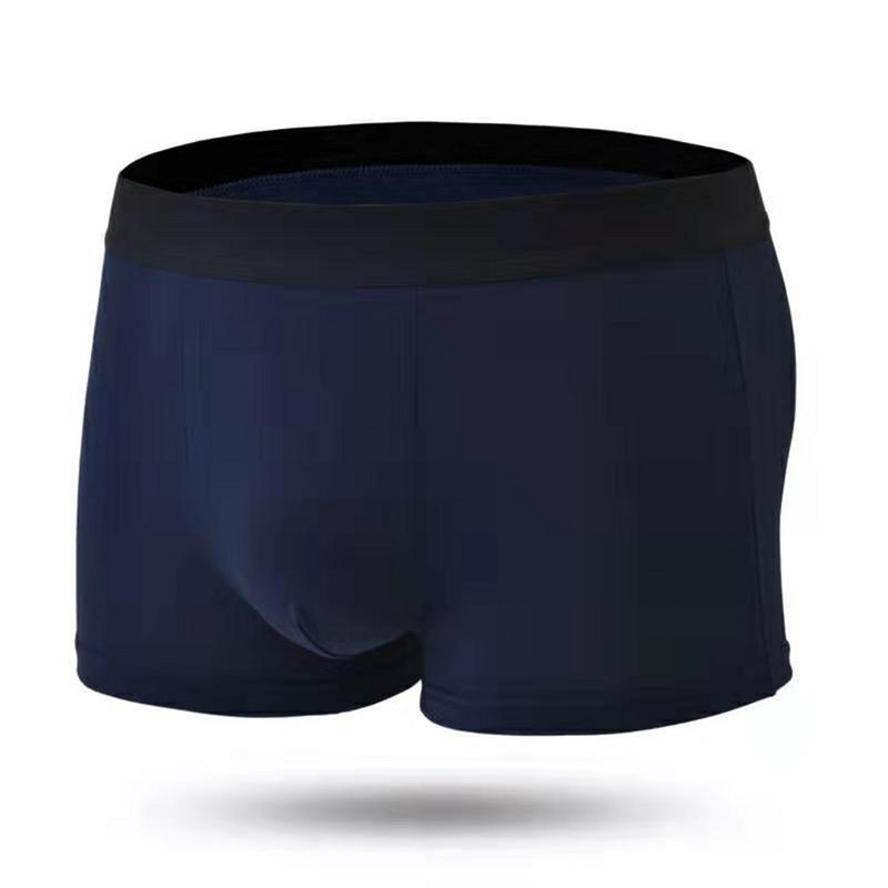 Slip boxer elastic moale pentru bărbați, chiloți respirabili, lenjerie de corp casual pentru bărbați, pantaloni scurti boxer, pantaloni scurți sport, A5