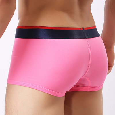 Νέα ανδρικά ελαστικά εσώρουχα μπόξερ εξαιρετικά λεπτά αναπνεύσιμα μπόξερ σορτς Cueca μαλακά σώβρακα χαμηλής μέσης