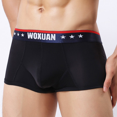 Νέα ανδρικά ελαστικά εσώρουχα μπόξερ εξαιρετικά λεπτά αναπνεύσιμα μπόξερ σορτς Cueca μαλακά σώβρακα χαμηλής μέσης