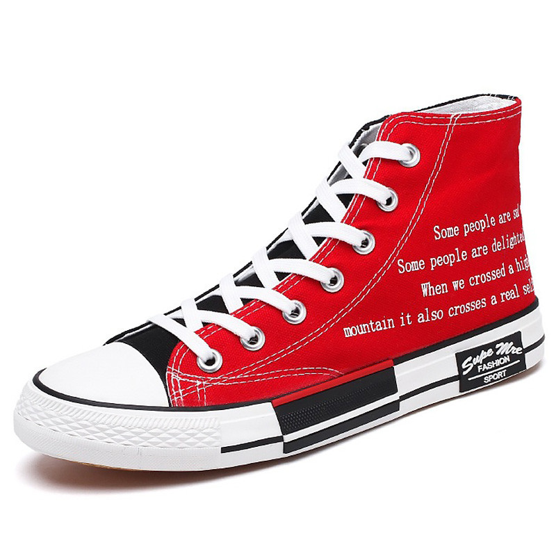 Feerldi Luksuzne tenisice Muške platnene sportske cipele Visoke muške tenisice Dizajnerske dvobojne espadrile Vulkanske cipele