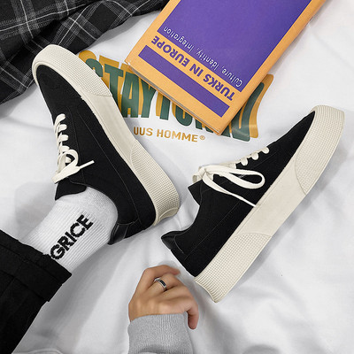 Pantofi casual pentru bărbați, pantofi de alergare, pantofi pentru studenți, pantofi de bord, comozi cu platformă, bărbați 2023