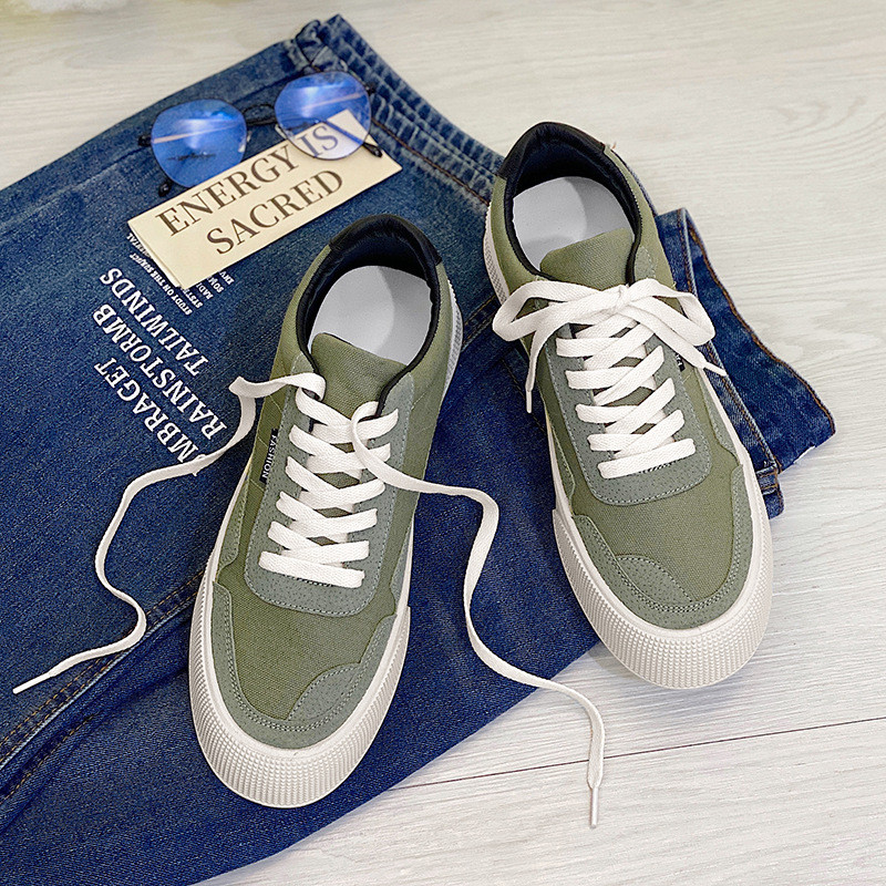 Pantofi casual pentru bărbați, pantofi de alergare, pantofi pentru studenți, pantofi de bord, comozi cu platformă, bărbați 2023