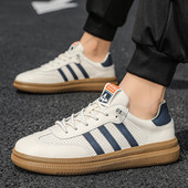 Pánske topánky na jar 2023, ležérne, pevné, módne, outdoorové, protišmykové, priedušné, pohodlné, univerzálne, trendy, pánske vulkanizované topánky