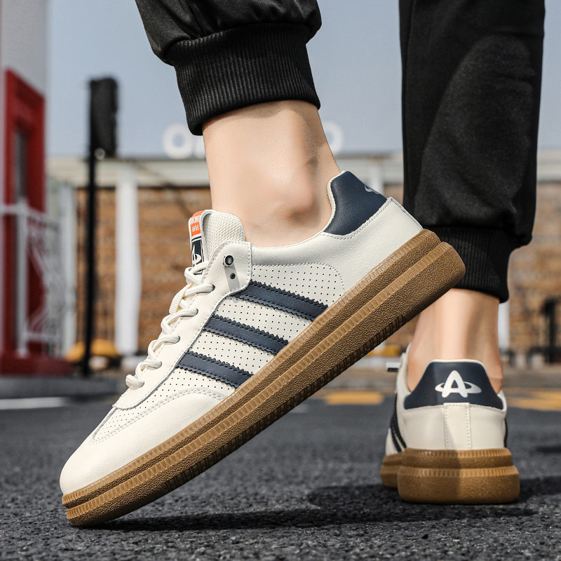 Pánske topánky na jar 2023, ležérne, pevné, módne, outdoorové, protišmykové, priedušné, pohodlné, univerzálne, trendy, pánske vulkanizované topánky