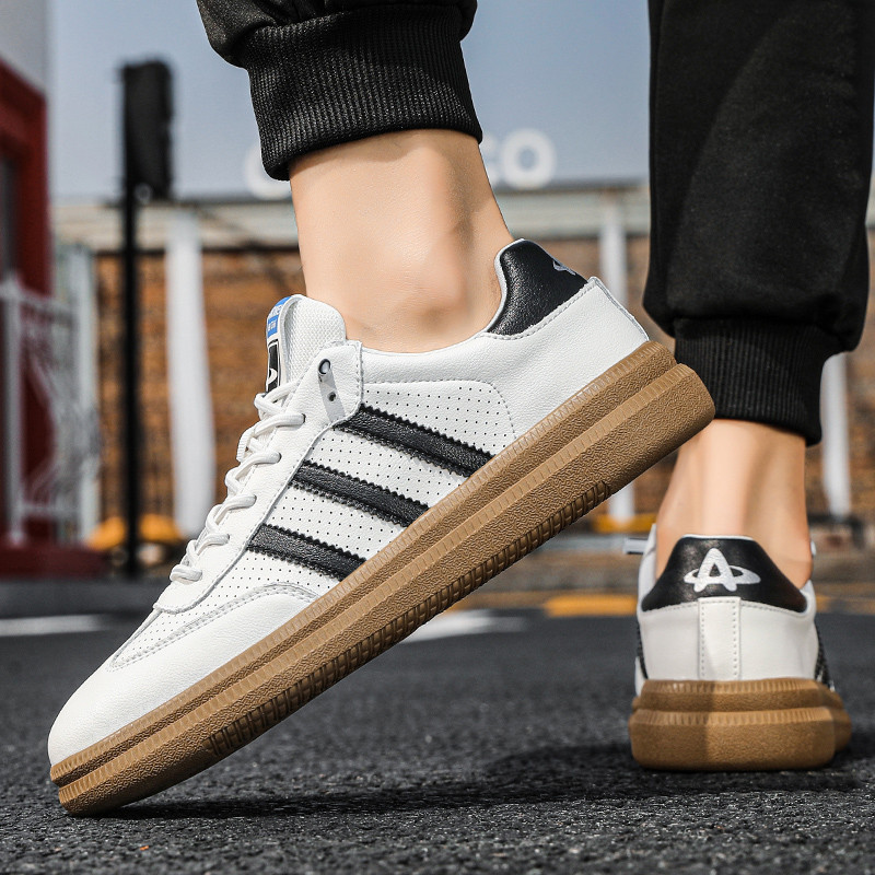 Pánske topánky na jar 2023, ležérne, pevné, módne, outdoorové, protišmykové, priedušné, pohodlné, univerzálne, trendy, pánske vulkanizované topánky