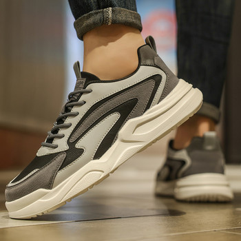 Обувки за мъже Маратонки Модни дишащи мрежести ежедневни спортни обувки Удобни меки плоски дизайнерски обувки Zapatillas De Hombre