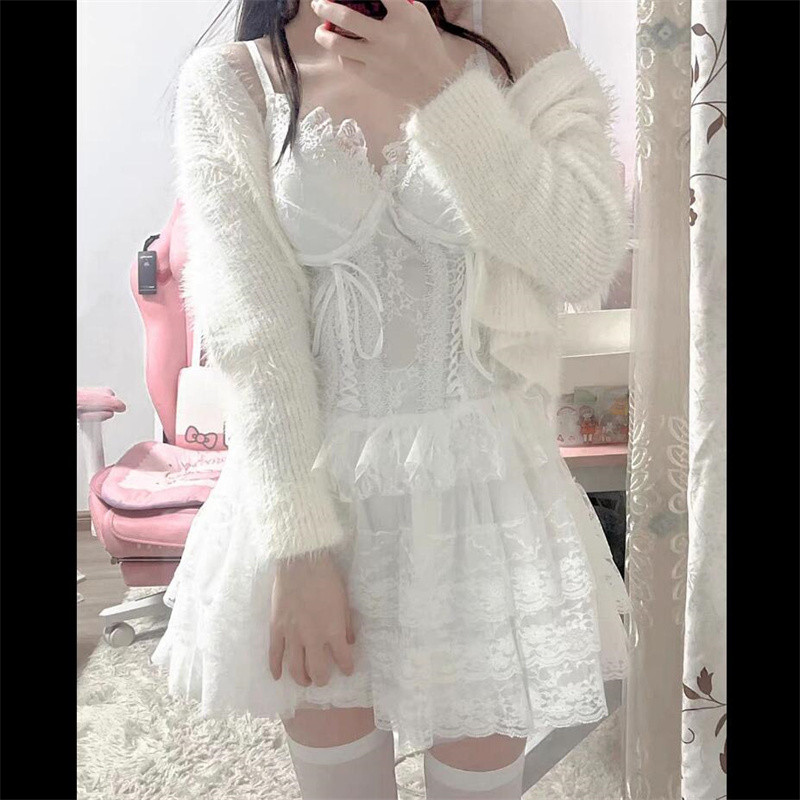 Ljetne seksi ženske suknje visokog struka Plešuće velike tutu suknje Višeslojna mrežasta čipkasta torta Kratka suknja Žene