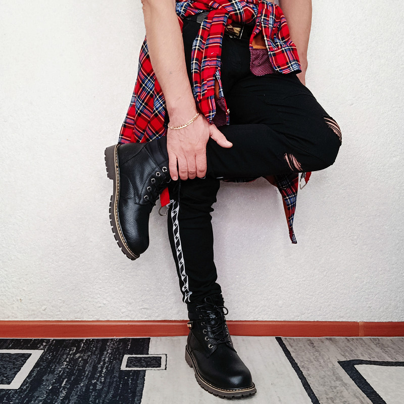 Čizme za snijeg Zimske čizme od kože za koža Muške zimske cipele Tople ručne izrade