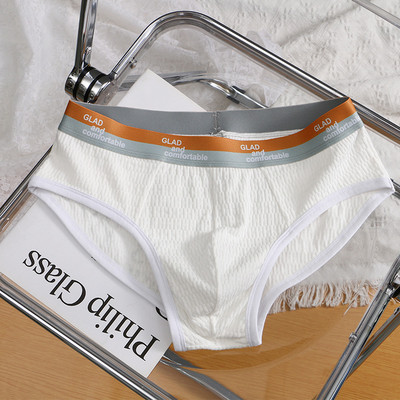 [Bloom the love] Slip din bumbac moale pentru bărbați Slip pentru bărbați Slip confortabil Cuecas Masculina Homme Boxershorts M-3XL C6139