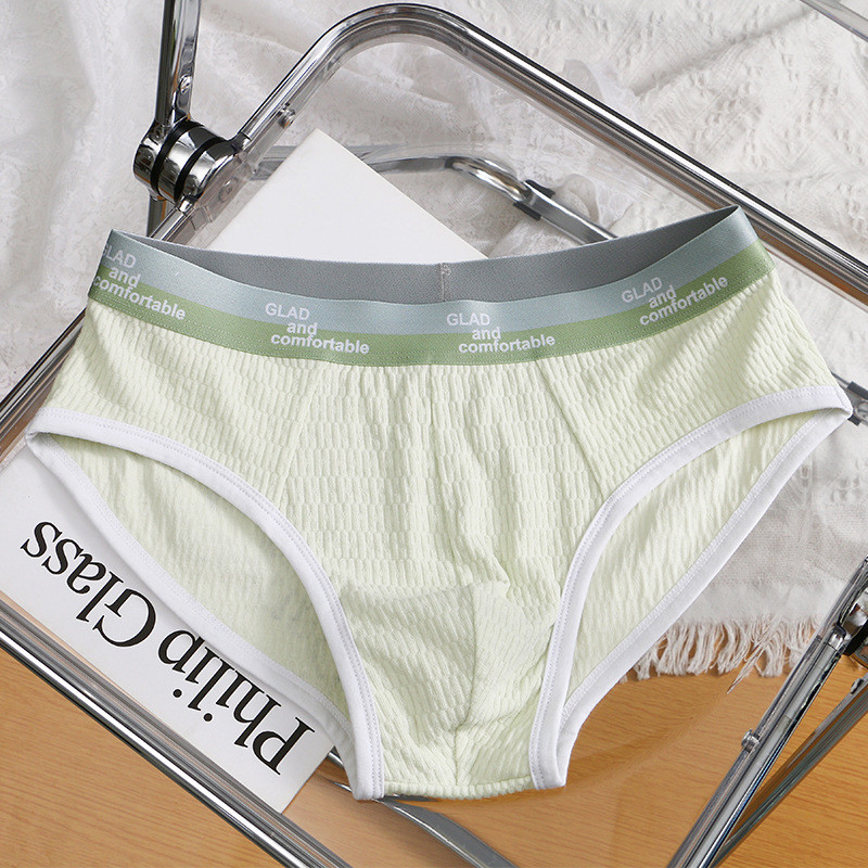 [Bloom the love] Slip din bumbac moale pentru bărbați Slip pentru bărbați Slip confortabil Cuecas Masculina Homme Boxershorts M-3XL C6139