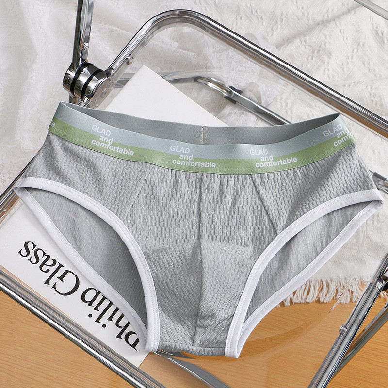 [Bloom the love] Slip din bumbac moale pentru bărbați Slip pentru bărbați Slip confortabil Cuecas Masculina Homme Boxershorts M-3XL C6139