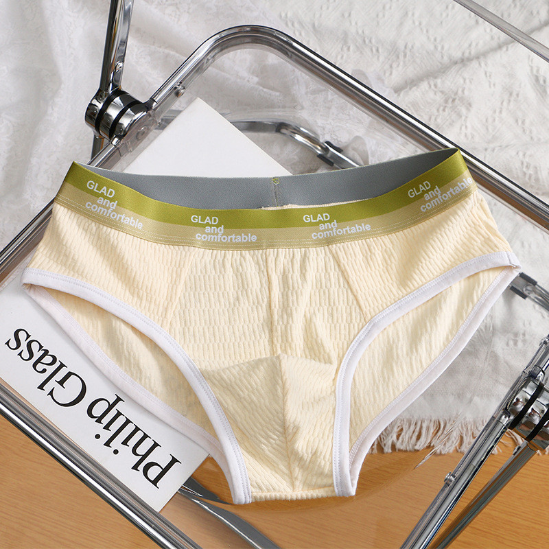 [Bloom the love] Slip din bumbac moale pentru bărbați Slip pentru bărbați Slip confortabil Cuecas Masculina Homme Boxershorts M-3XL C6139