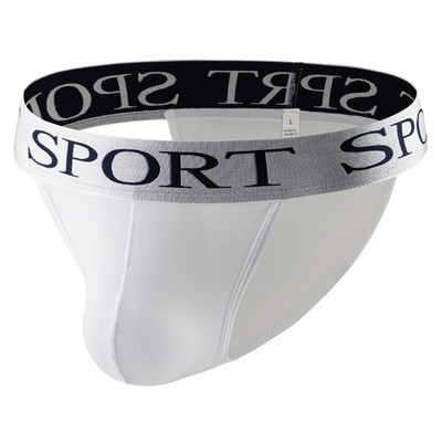 Muške ledeno svilene bikini gaćice Gaćice Donje rublje Torbica s izbočenim preponama Gaćice Elastični pojas Gaćice Prozirne mekane kratke gaćice