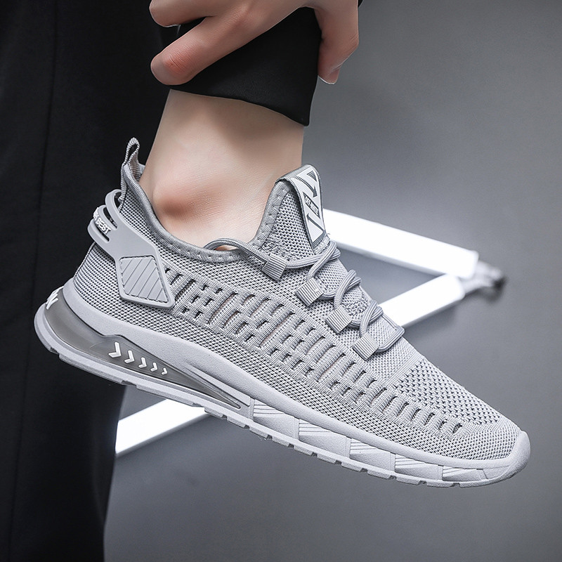 2023 Nová jarná pánska ležérna športová obuv s plochým podpätkom a šnurovaním, módna outdoorová protišmyková všestranná priedušná obuv pre mužov