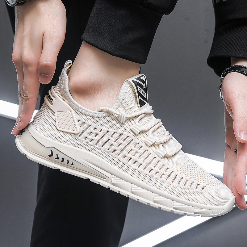 2023 Nová jarná pánska ležérna športová obuv s plochým podpätkom a šnurovaním, módna outdoorová protišmyková všestranná priedušná obuv pre mužov