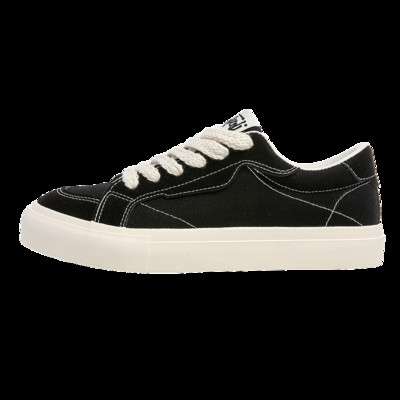 Muške ravne ležerne platnene cipele na vezanje 2023. Nove proljetne cipele za muškarce Jednobojne tenisice na otvorenom Muške plitke muške vulkanizirane cipele