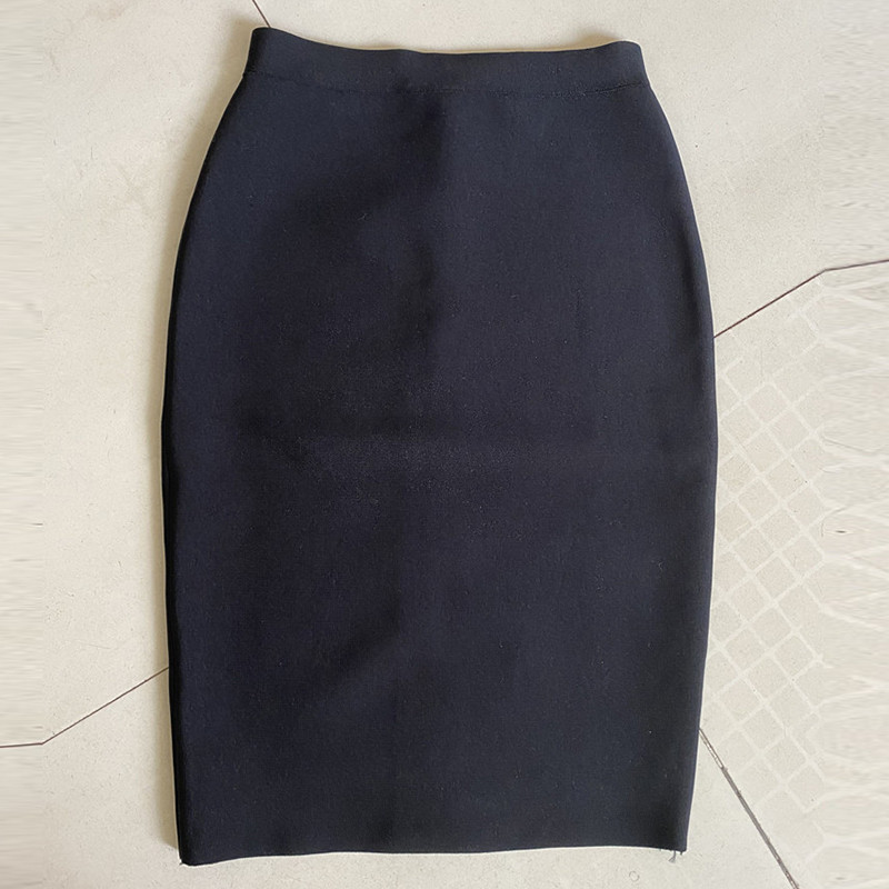 Fusta neagră cu bandaj bodycon pentru femei, îmbrăcăminte la modă, ocazional, cu talie înaltă, sexy, pentru petrecere, pentru club, fuste vara 2022