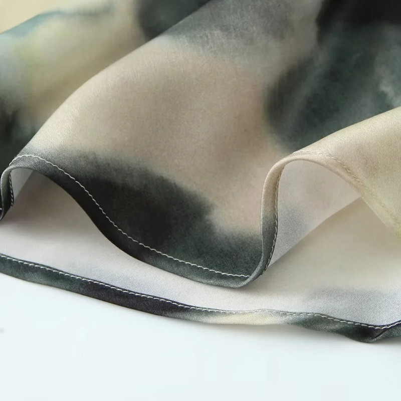 Dámska saténová sukňa TRAF s vysokým pásom a midi sukňou, letné viazané dlhé sukne pre ženy, móda 2023, elegantné dámske sukne