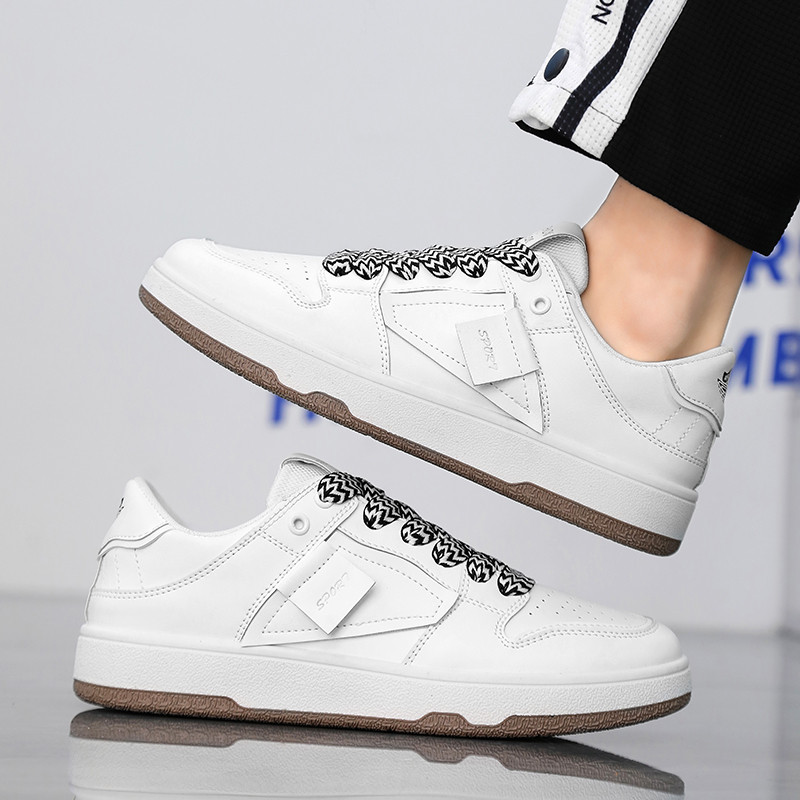 2023, pantofi de modă de primăvară și toamnă, cu fund plat, pantofi vulcanizați pentru bărbați, ocazional, în aer liber, anti-alunecare