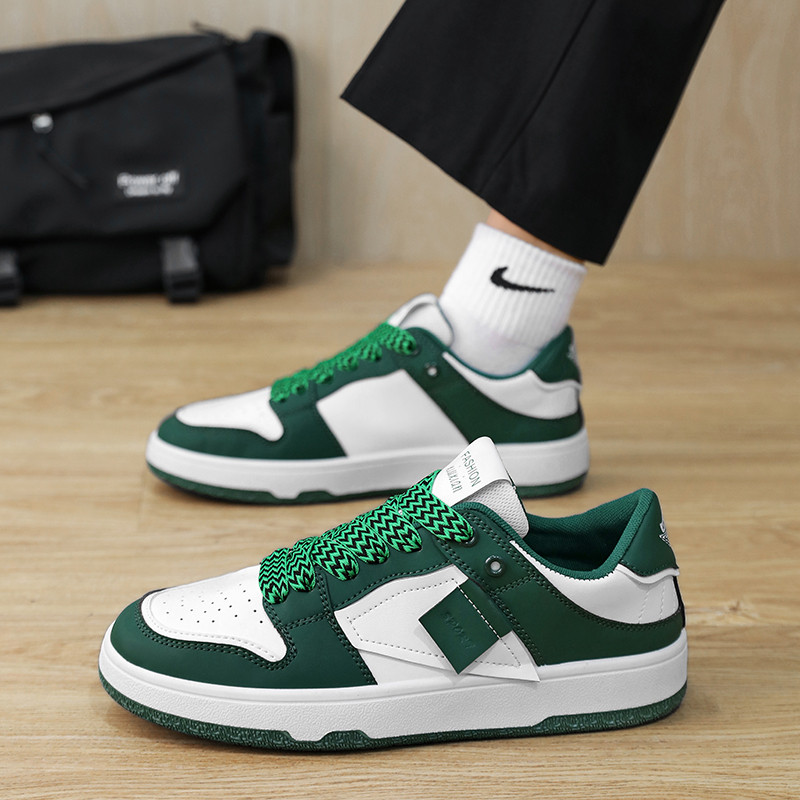 2023, pantofi de modă de primăvară și toamnă, cu fund plat, pantofi vulcanizați pentru bărbați, ocazional, în aer liber, anti-alunecare