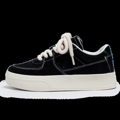 Pánske tenisky s okrúhlou špičkou a šnurovaním, ležérne, módne, outdoorové, protišmykové, pohodlné, s mäkkým podrážkou, univerzálne, trendy, pre mužov