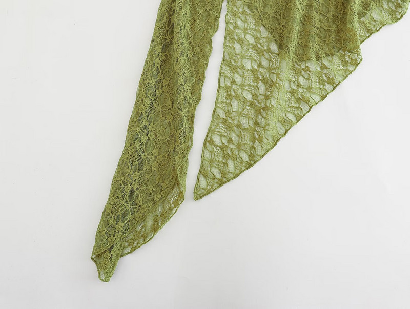 SLTNX 2023 m. madingas moteriškas vasarinis sijonas moteriškas skaidrus seksualus plonas nėriniuotas sijonas moterims Asimetriškas prašmatnus suvarstomas ilgas sijonas