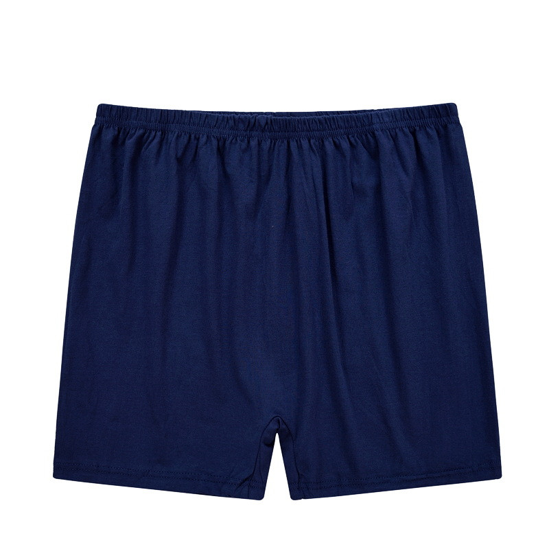 Boxeri pentru bărbați Pantaloni scurți Lenjerie de corp Chiloți de acasă pentru bărbați, boxer solid, respirabil, Cuecas, din bumbac, moale, lângi, chiloți masculini pentru tati