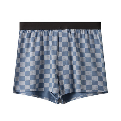 Ανδρικά μπόξερ Βαμβακερά μοντάλ μπαούλα εσώρουχα Μαλακά άνετα εσώρουχα Εσώρουχα με βέλη Καρό στη μέση Μπόξερ σορτς Φαρδιά σώβρακο