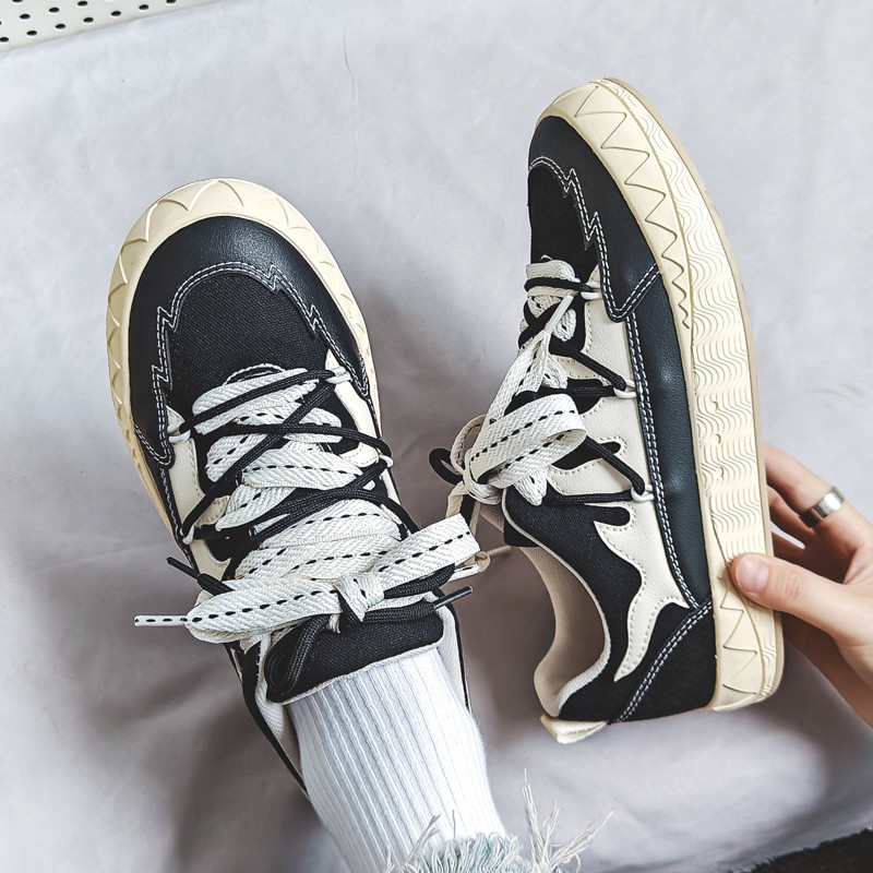 2023, primăvară și toamnă, pantofi plat cu șireturi, casual pentru bărbați, la modă, în aer liber, anti-alunecare, comozi, tendințe, versatili, pantofi pentru bărbați