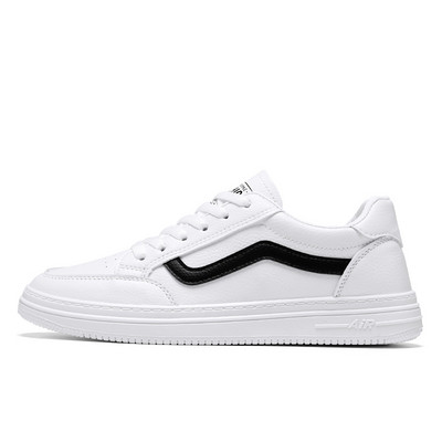 Pantofi de primăvară plat cu șireturi pentru bărbați, la modă, în aer liber, anti-alunecare, confortabili, cu fundul moale, respirabili, pantofi solidi pentru bărbați.