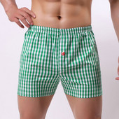 Ljetno muško donje rublje Muške kratke hlače Boksačice Seksi hlače sa strijelom kod kuće Pamučne gaćice Muške donje gaće Karirane široke prozračne kratke hlače