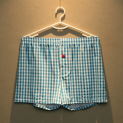 Ljetno muško donje rublje Muške kratke hlače Boksačice Seksi hlače sa strijelom kod kuće Pamučne gaćice Muške donje gaće Karirane široke prozračne kratke hlače