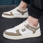 Nove proljetne ravne muške tenisice na vezanje iz 2023., ležerne, neklizajuće, udobne, mekane podloge, prozračne muške cipele za razne vrste