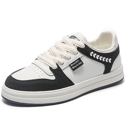 Nove proljetne ravne muške tenisice na vezanje iz 2023., ležerne, neklizajuće, udobne, mekane podloge, prozračne muške cipele za razne vrste