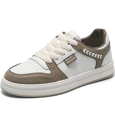 Nove proljetne ravne muške tenisice na vezanje iz 2023., ležerne, neklizajuće, udobne, mekane podloge, prozračne muške cipele za razne vrste