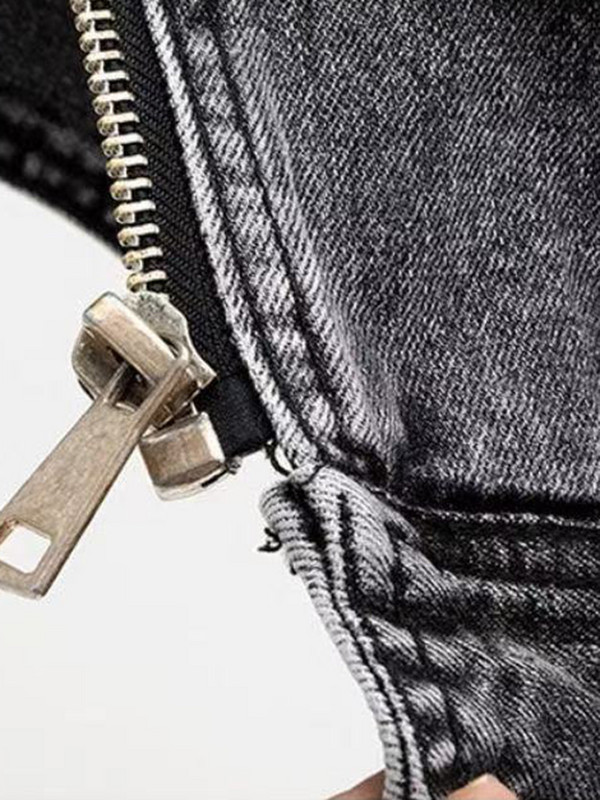 Vestă de cowboy din Jean gri, denim, vestă pentru femei, primăvară, toamnă, fără mâneci, bluze, jachetă scurtă, fete, ruptă, vestă 5XL