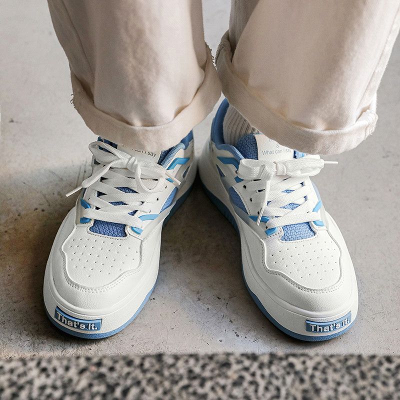 Ανοιξιάτικη πλατφόρμα Lace-up Ανδρικά παπούτσια με κορδόνια Casual, αντιολισθητικά, άνετα, μαλακά στο κάτω μέρος, αναπνέοντα ανδρικά παπούτσια