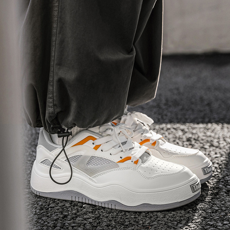 Ανοιξιάτικη πλατφόρμα Lace-up Ανδρικά παπούτσια με κορδόνια Casual, αντιολισθητικά, άνετα, μαλακά στο κάτω μέρος, αναπνέοντα ανδρικά παπούτσια