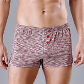Vyriški laisvalaikio šortai vidutinio juosmens apatiniai Patogūs Arrow Kelnės Kvėpuojantys namų drabužiai Bokserinės kelnaitės Homme Boxers šortai apatinės kelnės